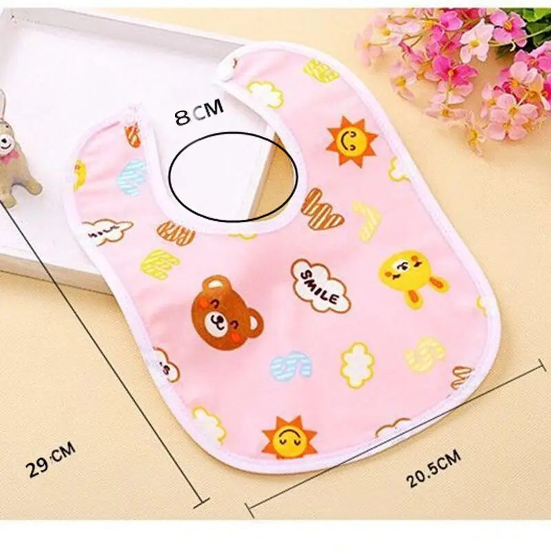 Cotton High Quality Babadores Burp Saliva Towel Cartoon Bibs