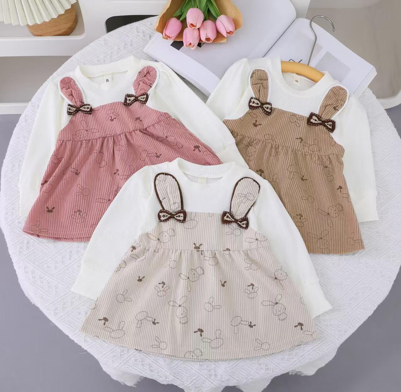 KOREAN Baby Girl Dress -S