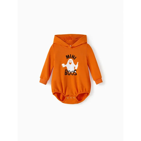 Orange Cute warm Romper