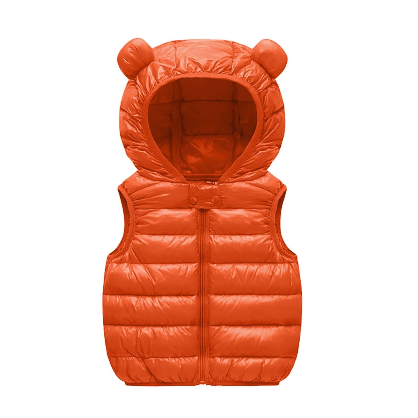Boys Girls Puffer Down Vest Toddler Sleeveless Jacket