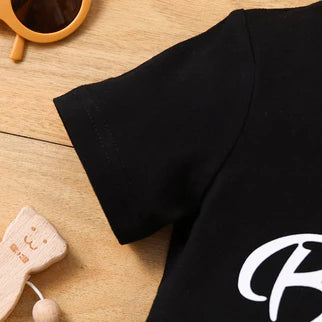 Cotton Letter Print Tee