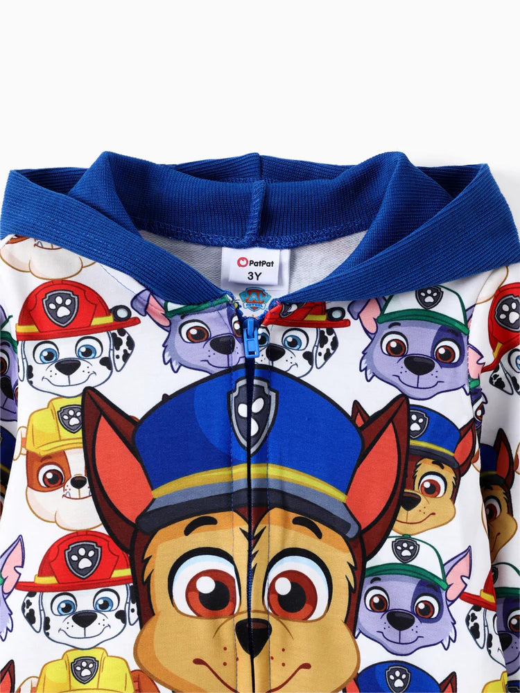 PAW Patrol Toddler Boy Chase Zipper Design Hooded Jacket Blue