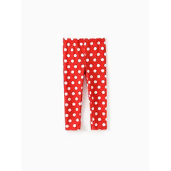 Friends Kid Girls 1pc Polka Dots Print Long-sleeve Hooded Top/Pants