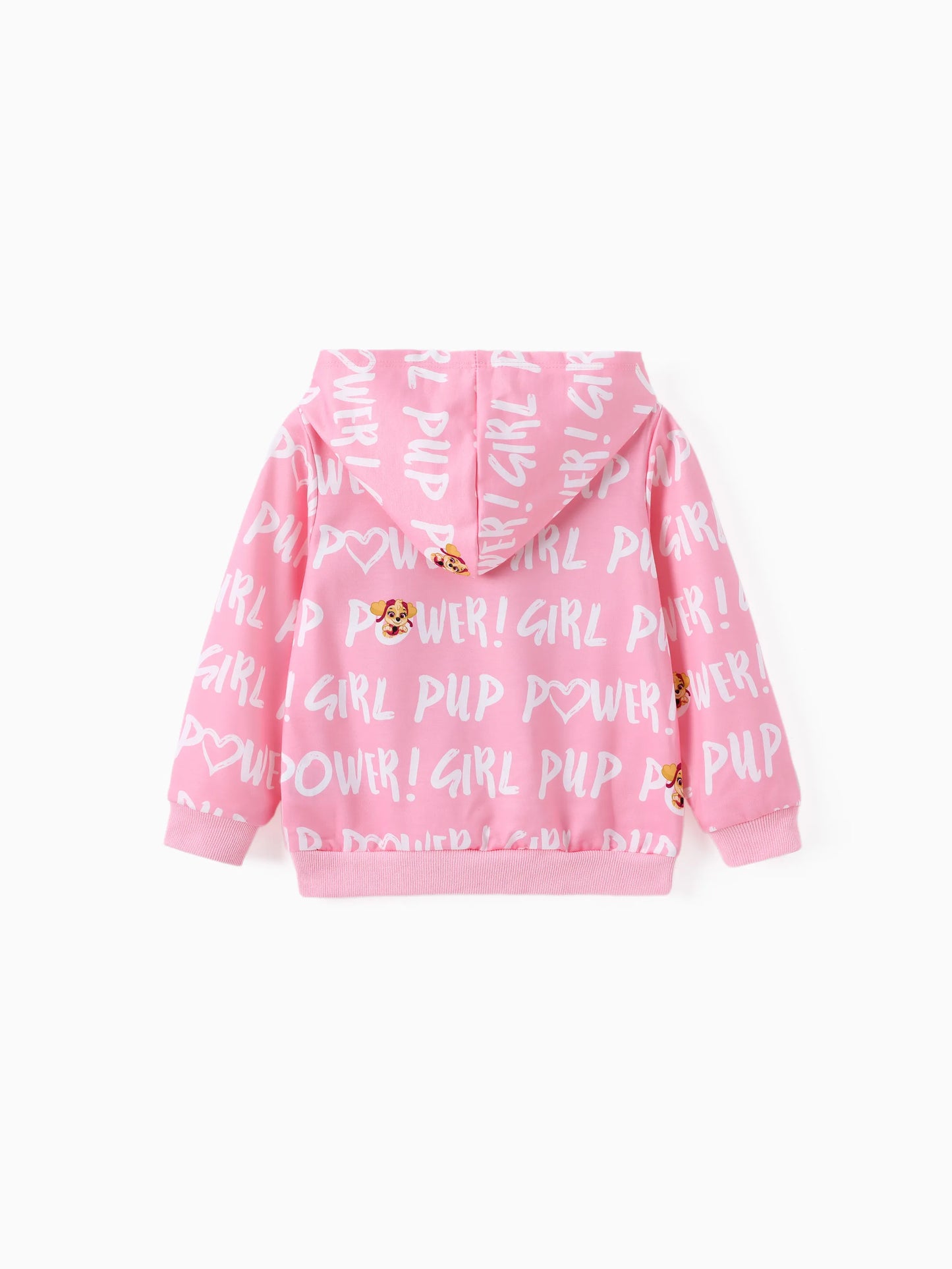 PAW Patrol Toddler Girl Big Skye Long-sleeve Hoodie Pink