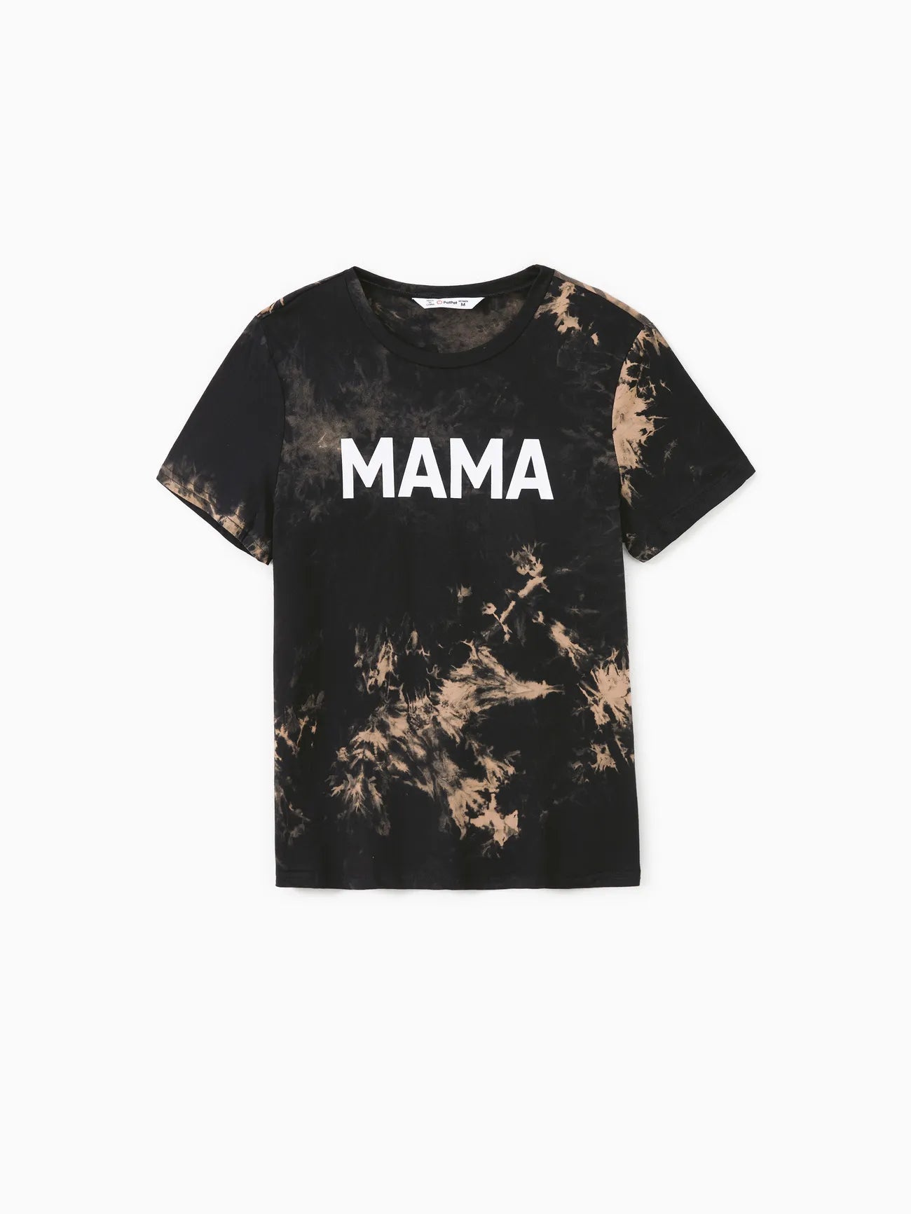 Short sleeve Tie Dye Letter Print T-shirts