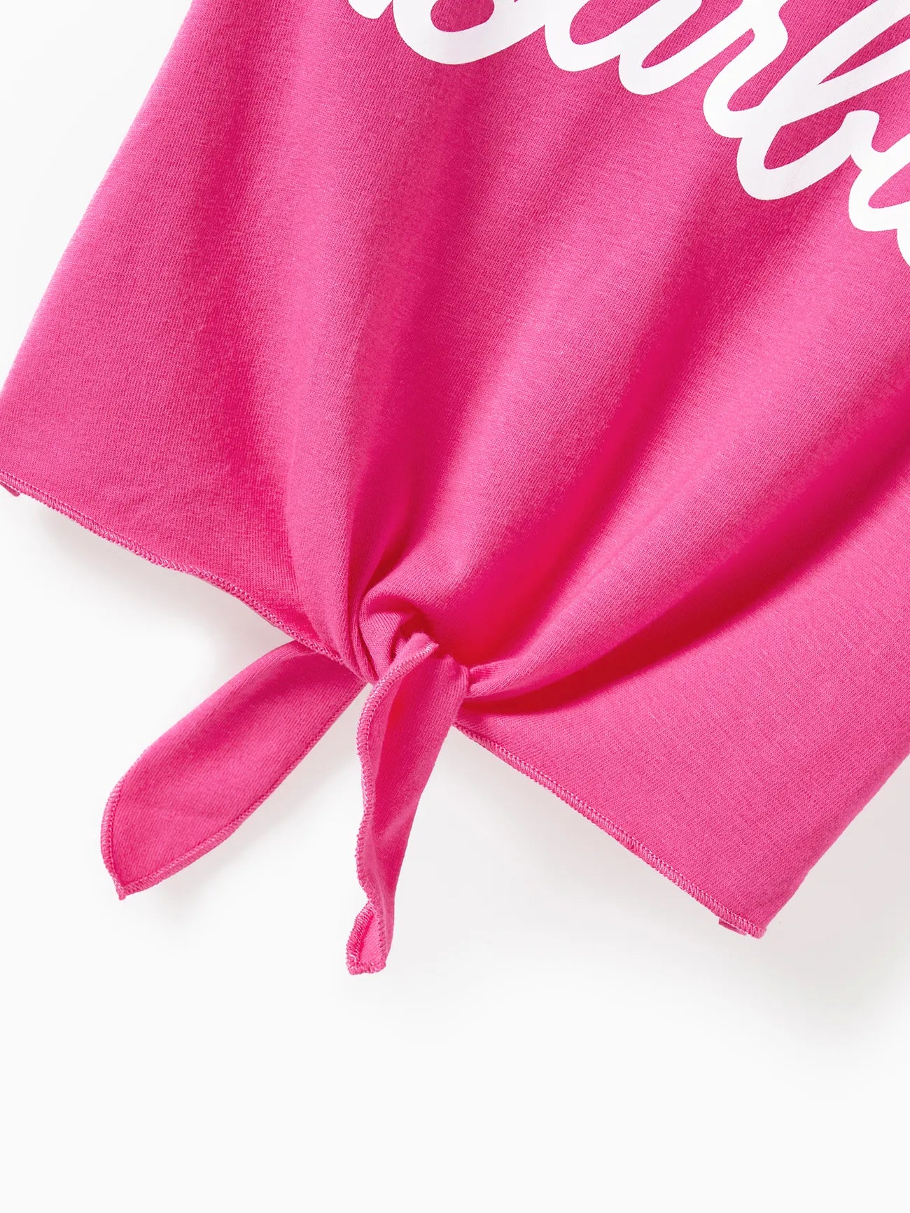 Barbie T-shirt Cotton Sporty Classic Barbie Letter Knot