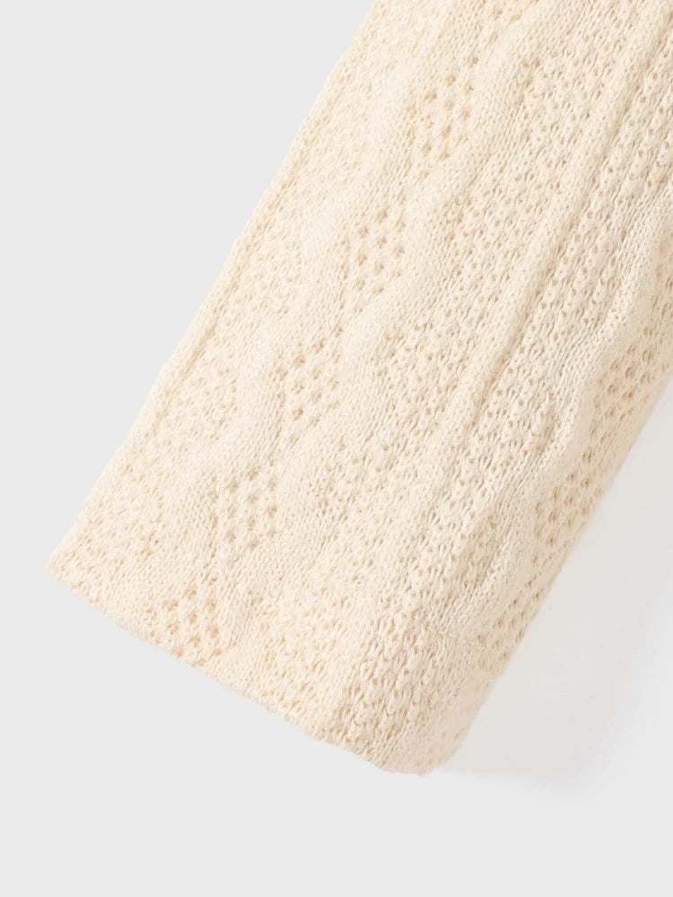 Baby Girl Solid Color Button Lapel Dress/Skirt Apricot