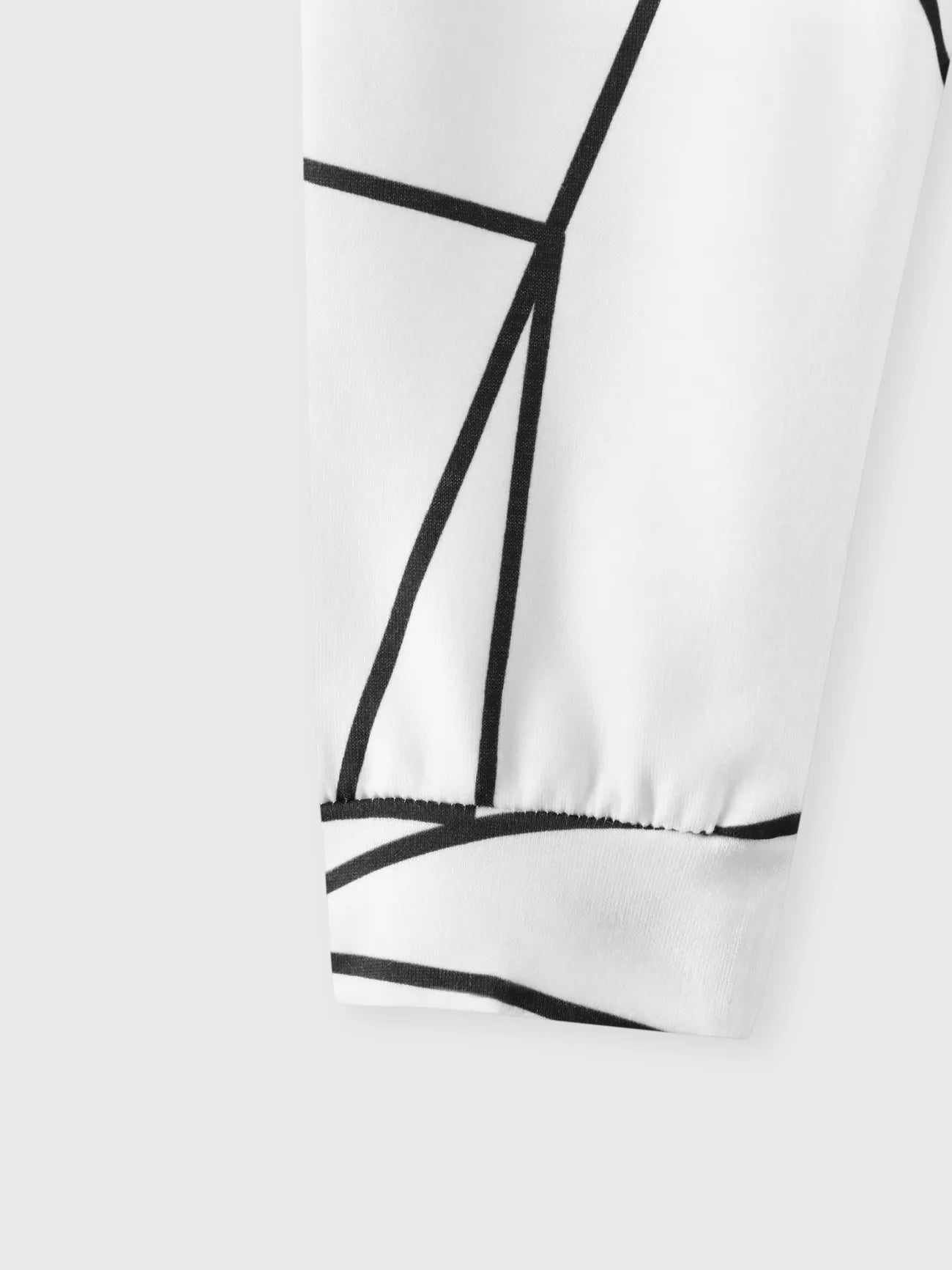 Leather Patch Baby Boy Design Geometric Print Pants