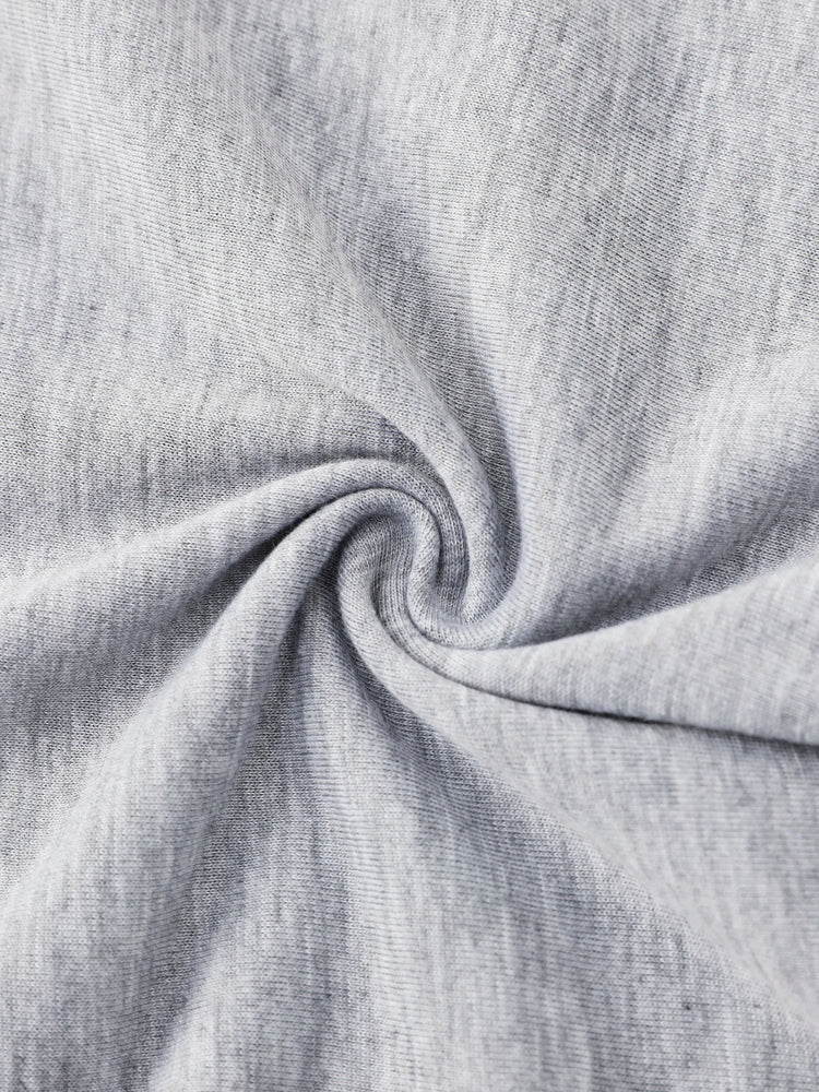 Stripe Splice Chest Pocket Decor Long-sleeve Tee Black