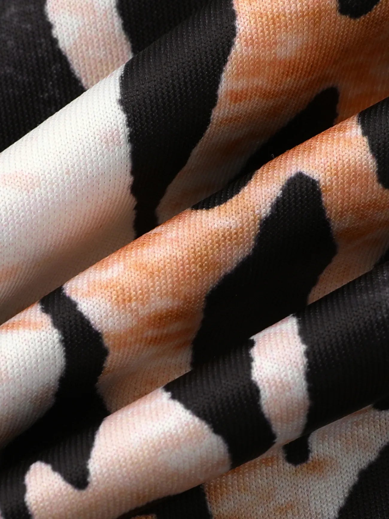 Girl Letter Print Leopard Print Leggings