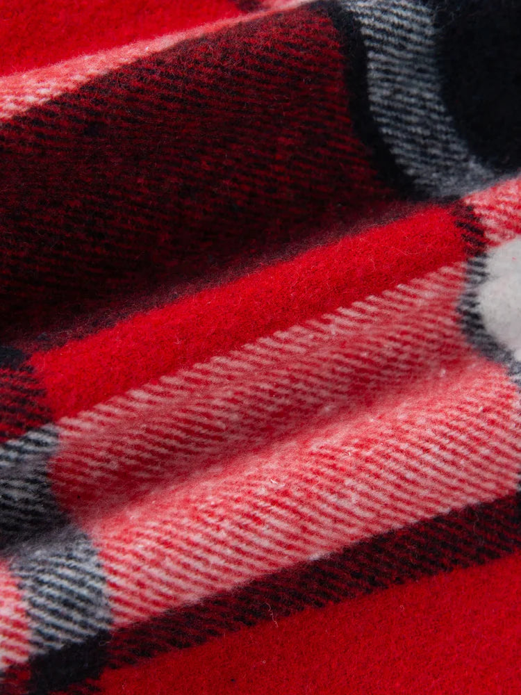 Hound stooth Pattern Sweet Hooded Suit Cloak