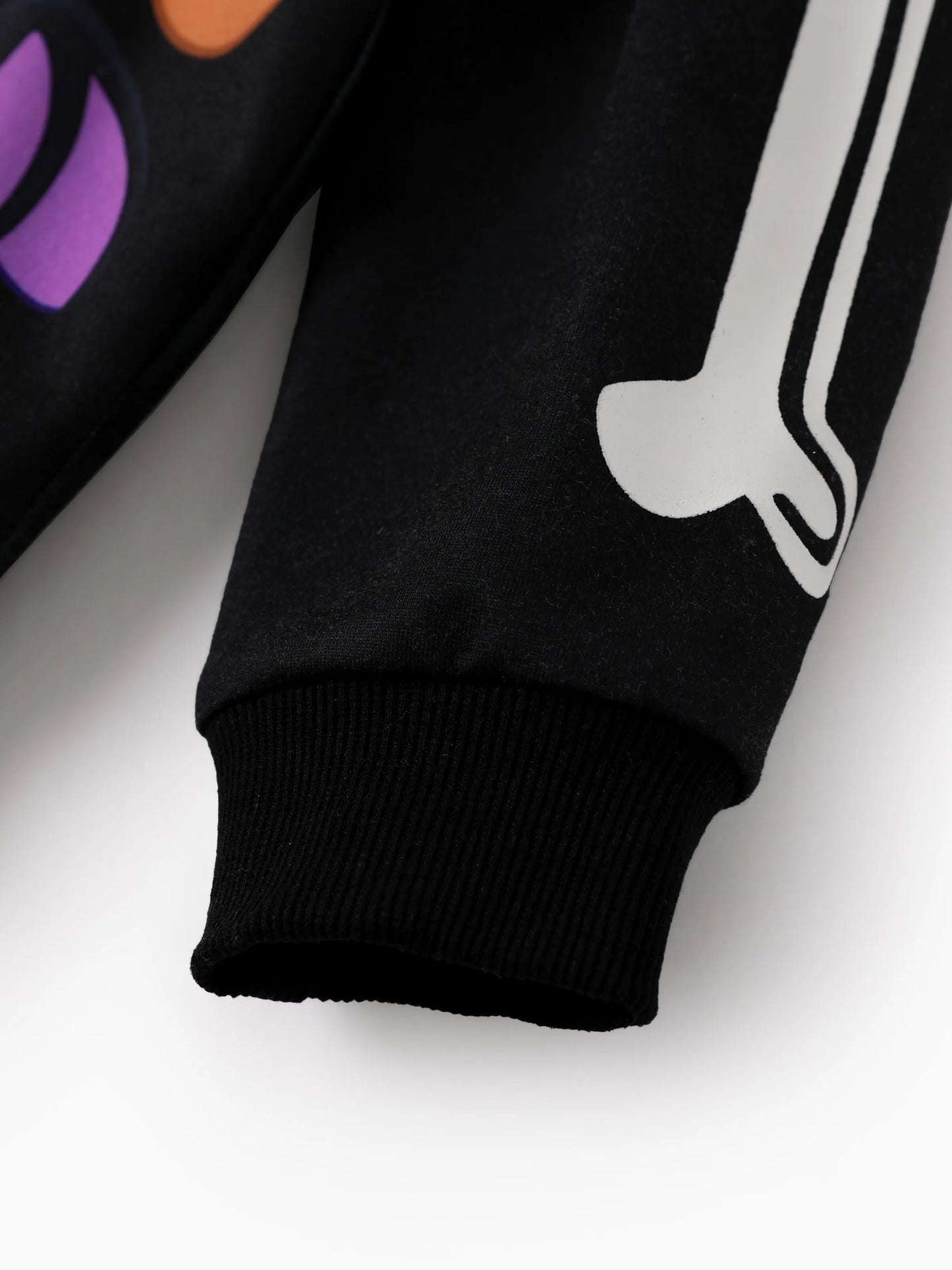 PAW Patrol Toddler Girl 1pc Skye Glow in the Dark Hoodie BlackandWhite