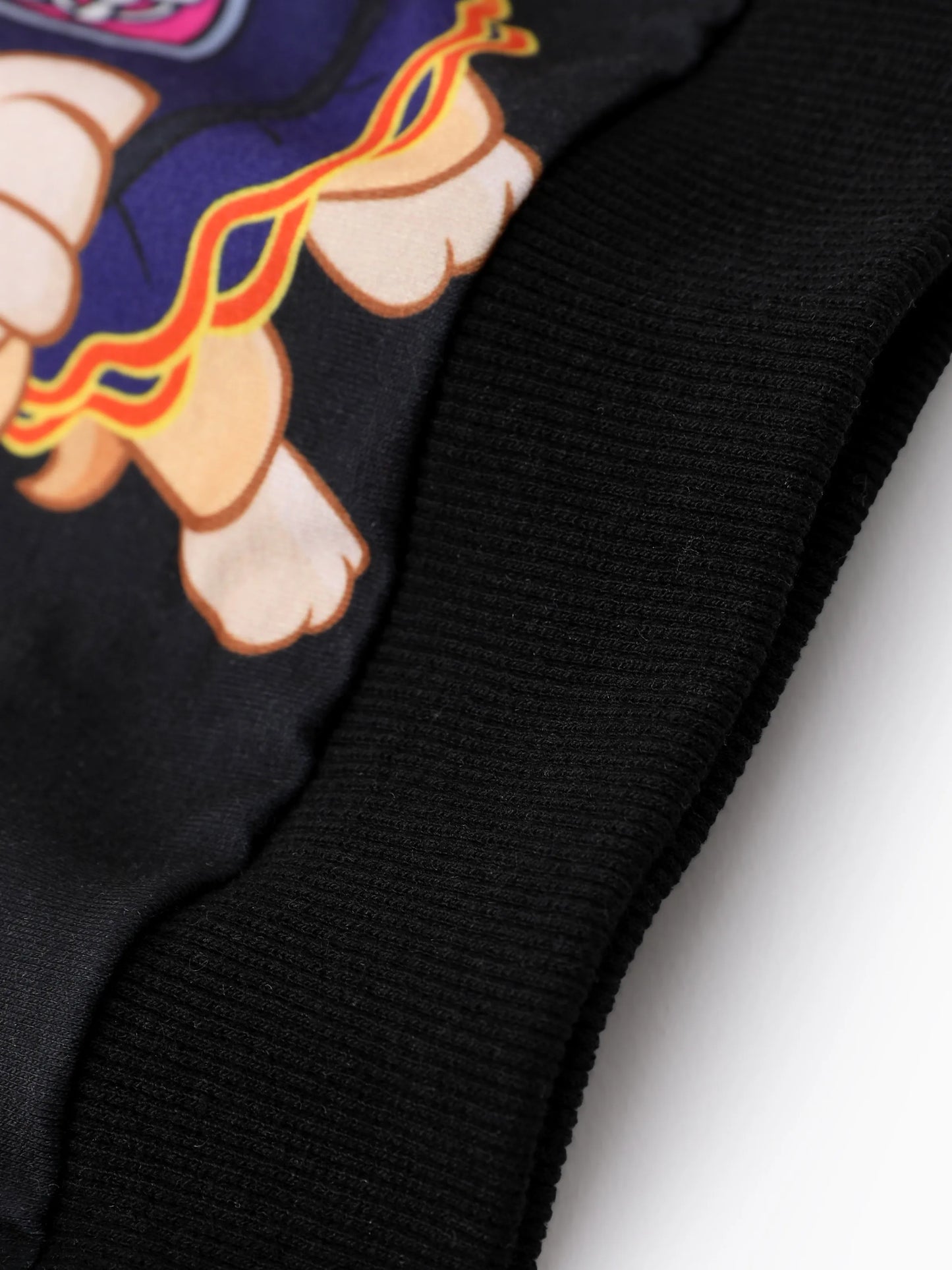 PAW Patrol Toddler Girl 1pc Skye Glow in the Dark Hoodie BlackandWhite