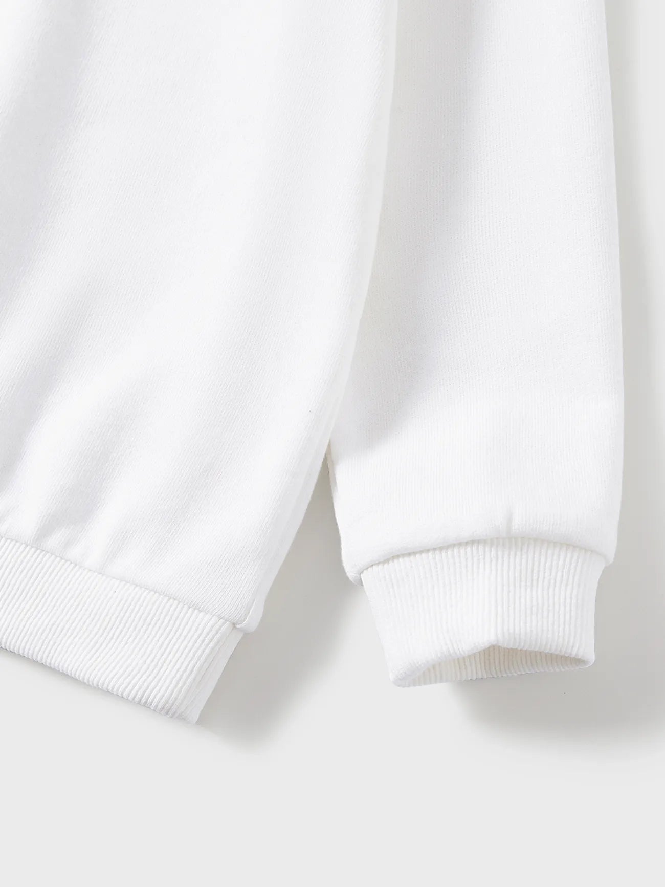 Letter Print Round Neck Long-sleeve sweatshirt