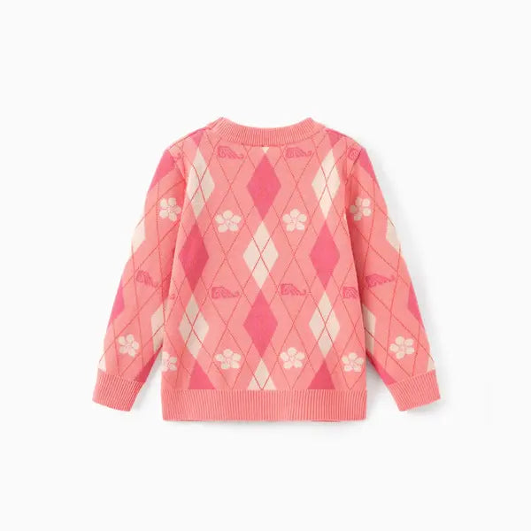 Disney Princess Moana  Pullover Sweater Coral