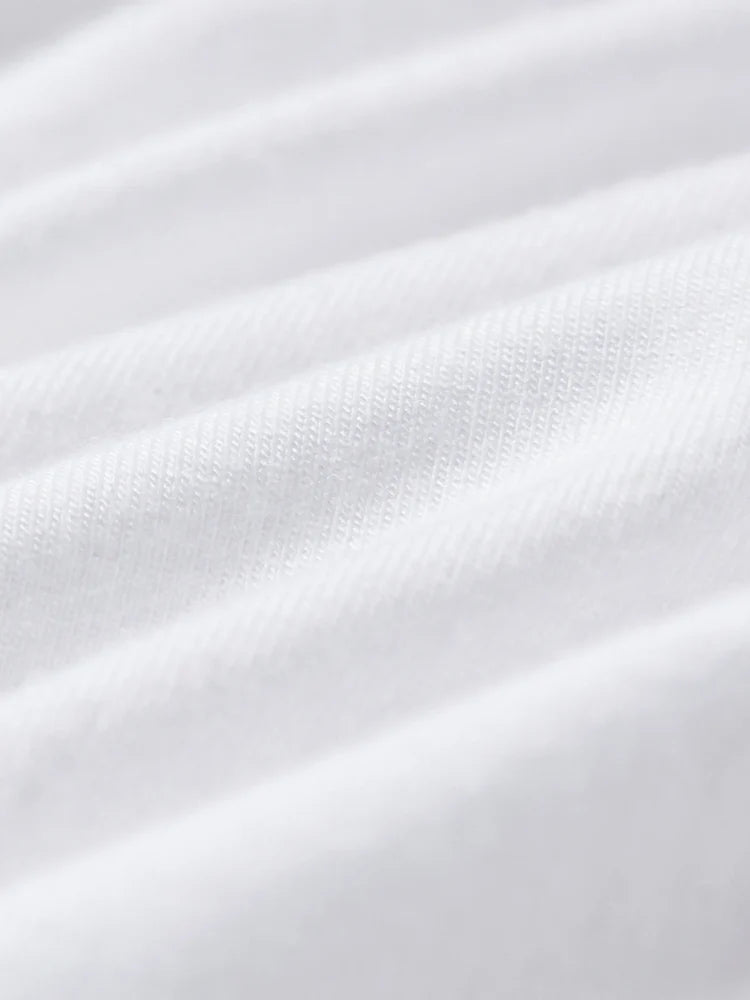 Bamboo Baby Boy/Girl Casual Romper White