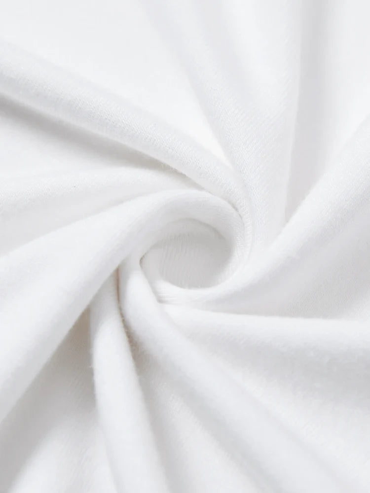 Bamboo Baby Boy/Girl Casual Romper White