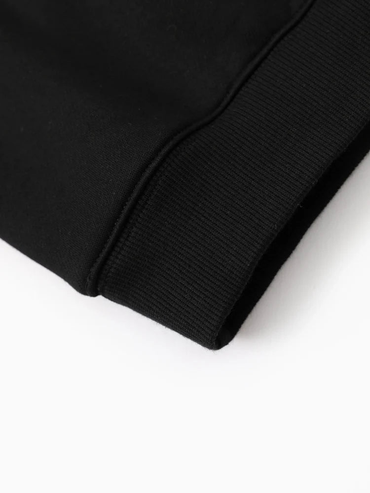 Thermal Hoodie with Far Infrared Heat-Retaining Fabric Black Batman