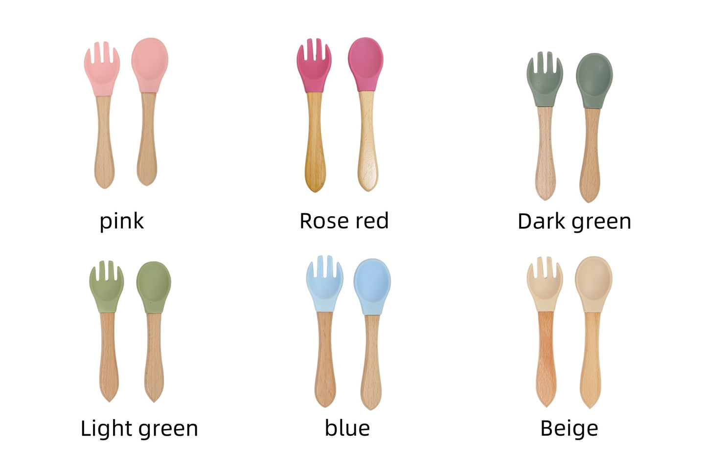 baby silicone tableware set with cartoon dolphin dinner set 9pieces -H