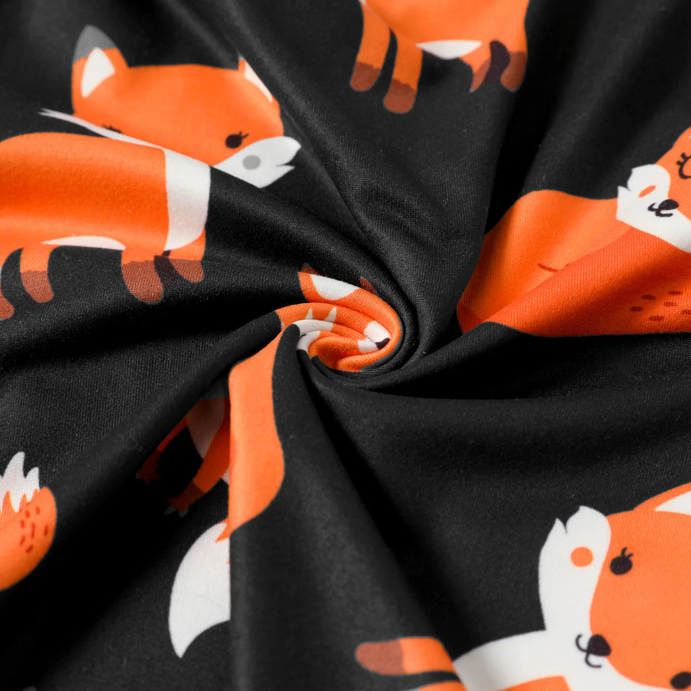 Boy Fox Print Long-sleeve Tee