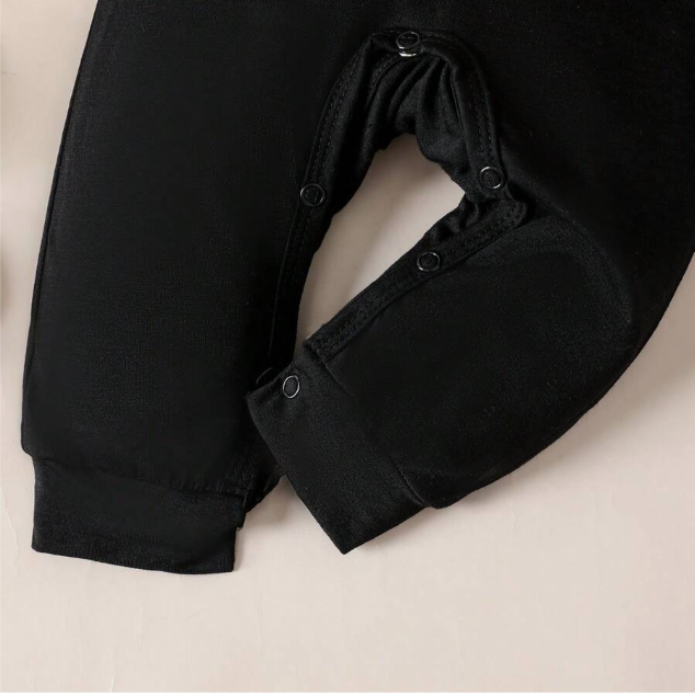 Gentleman Clothes Overalls Tuxedo Attire Romper