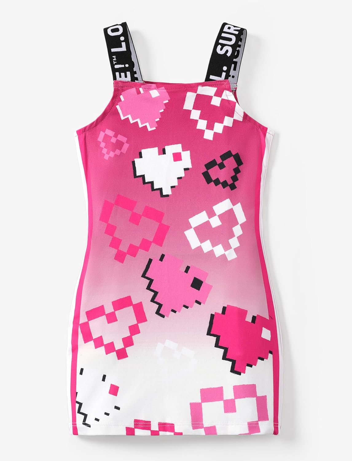 L.O.L. SURPRISE! Girls Dress Graphic Plaid Sleeveless Outfit