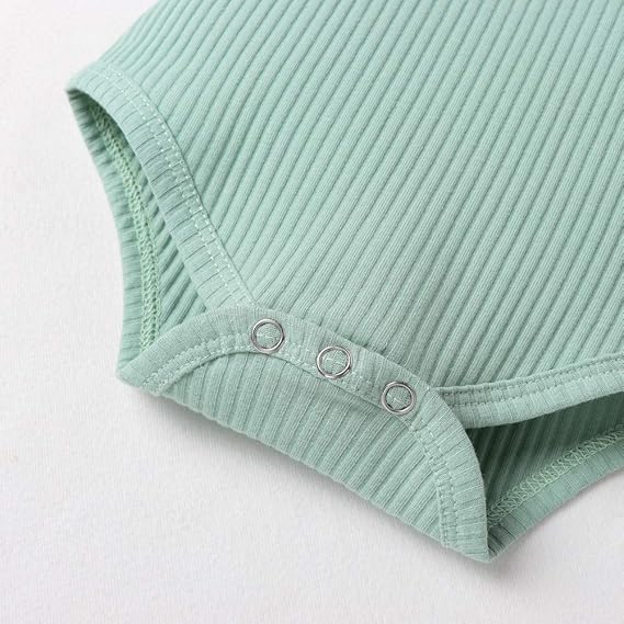 Long Sleeve Solid Color 2 Piece set Light green-S