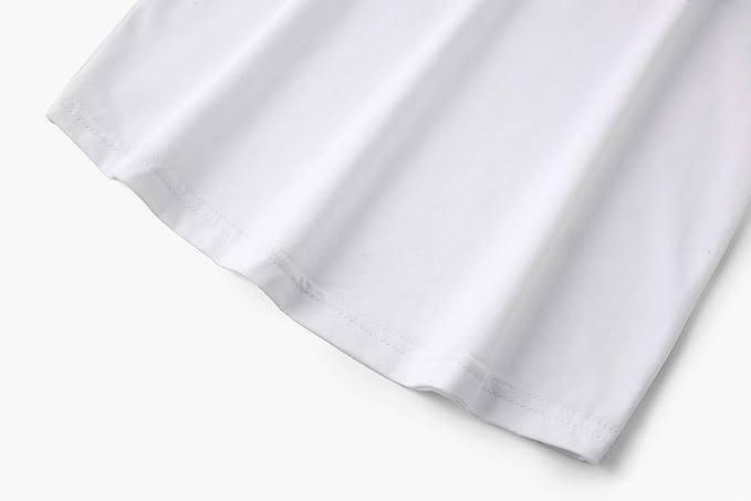 T-shirt Colored Sleeves Cotton