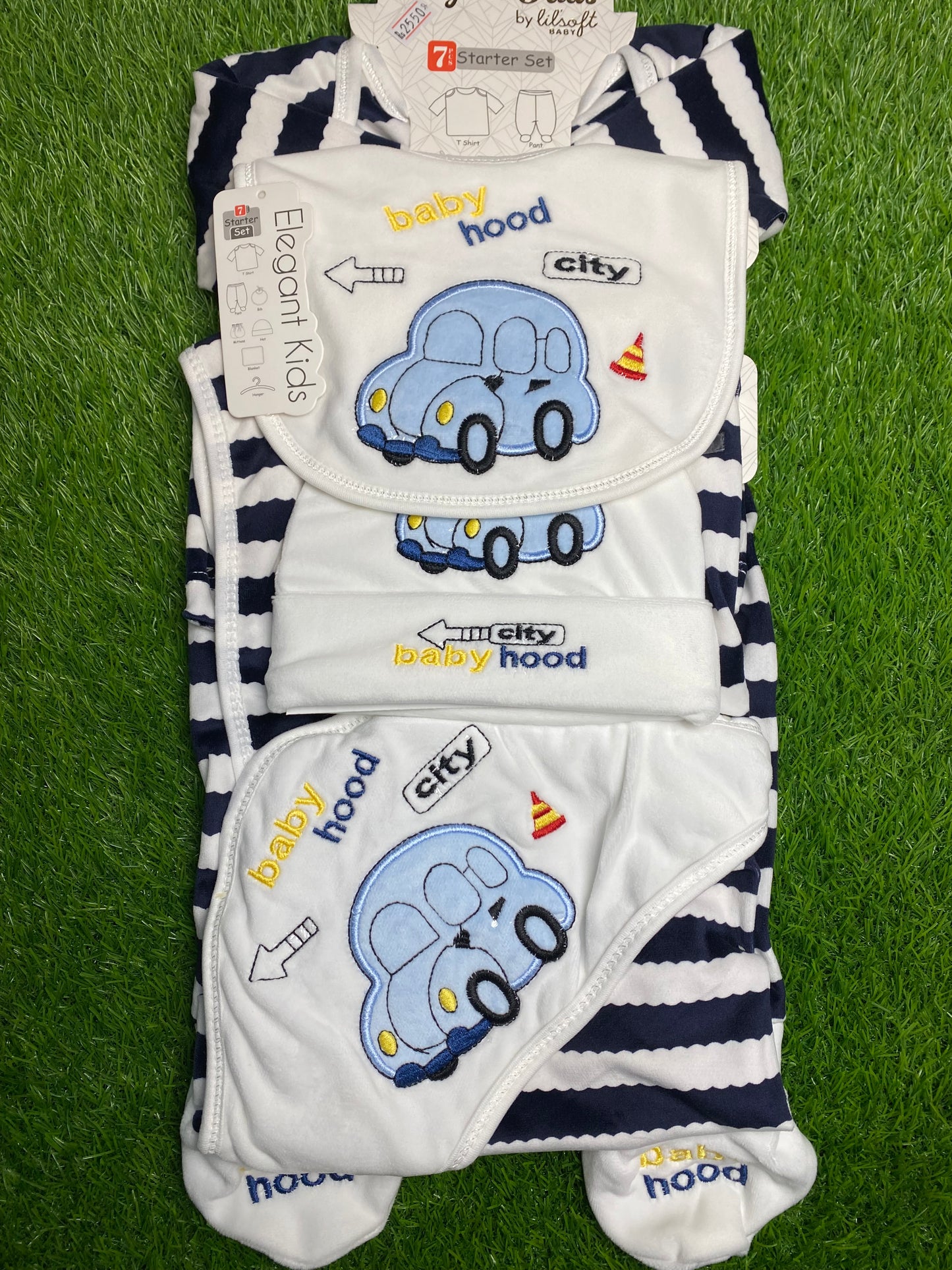 Baby Boy 7 Pieces Fleece Starter Set