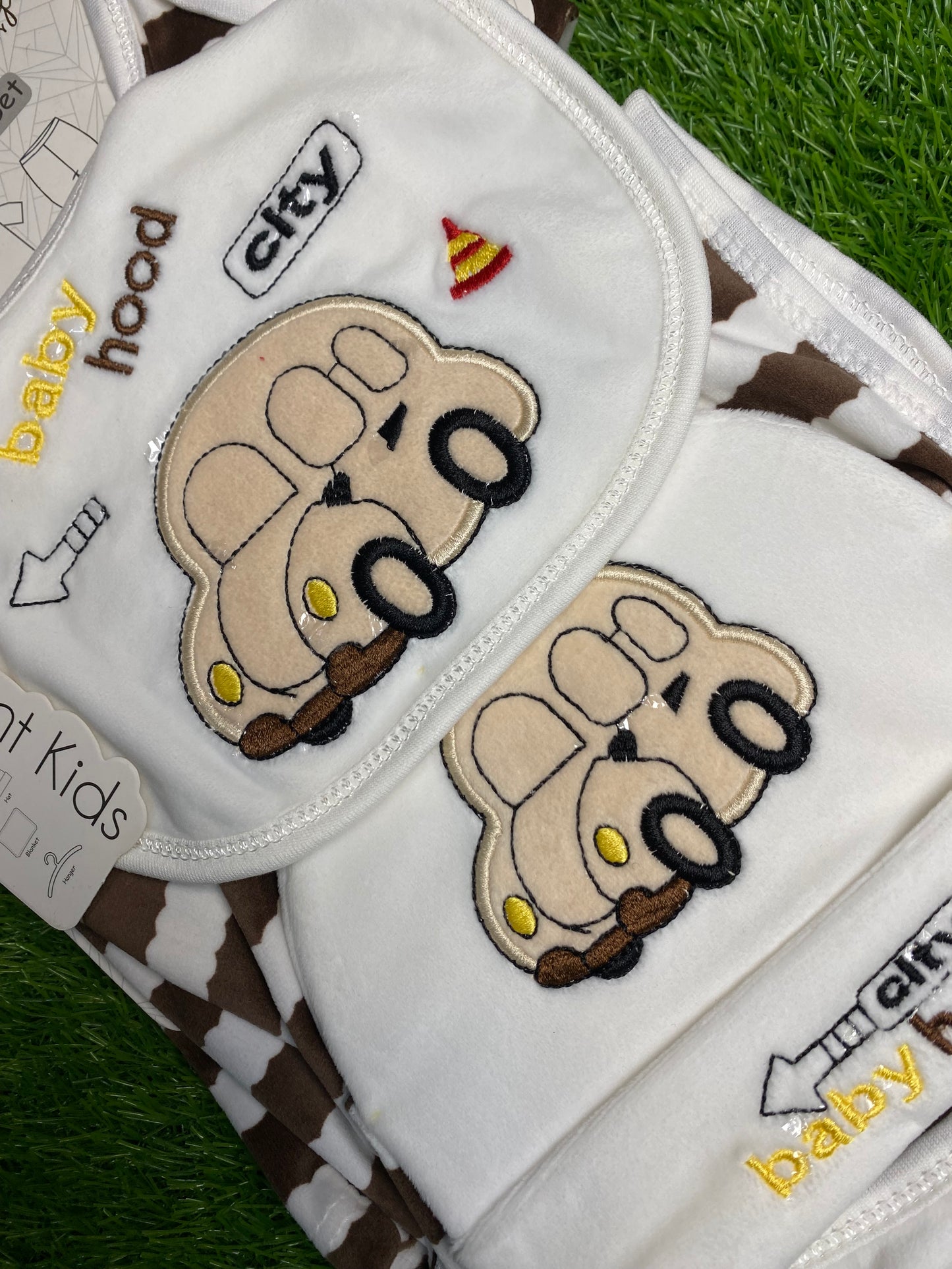 Baby Boy 7 Pieces Fleece Starter Set