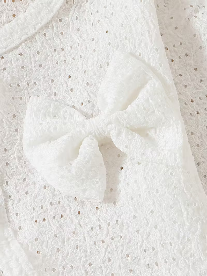 Girls' Fashion Long Sleeve Bow-Knot Bolero Jacket