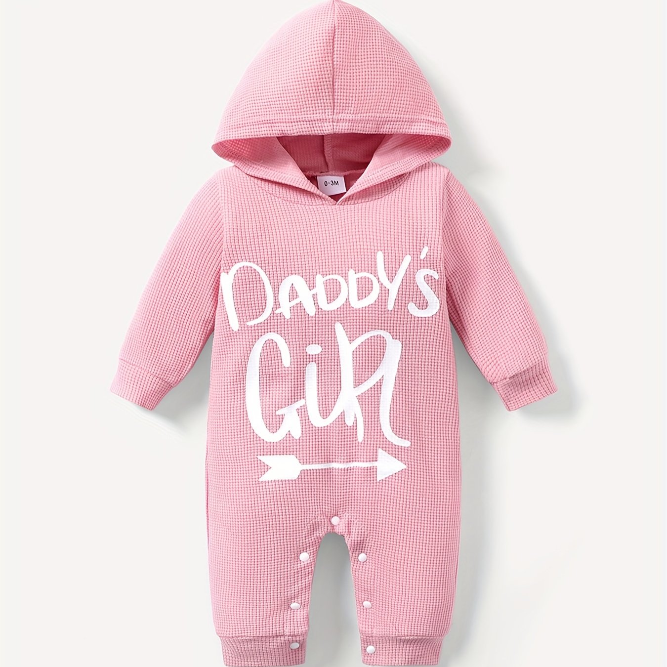 Baby Letter Print Romper Full Sleeves