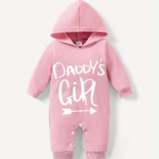 Baby Letter Print Romper Full Sleeves