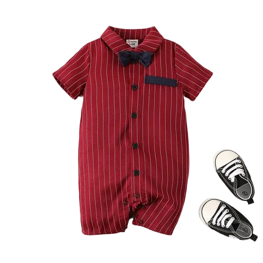 Baby Boy Gentle Style Romper