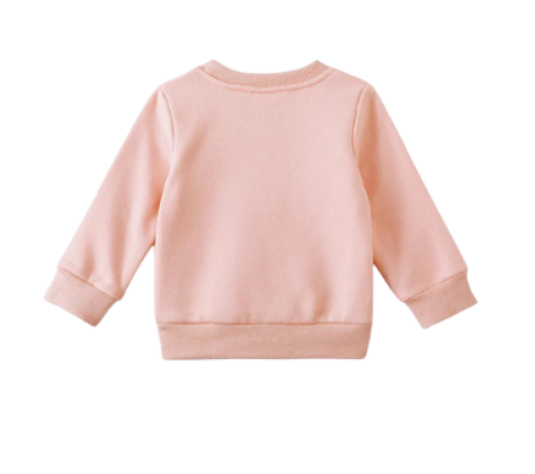 Winter Cloud Embroidered Long-sleeve Pullover Sweatshirt