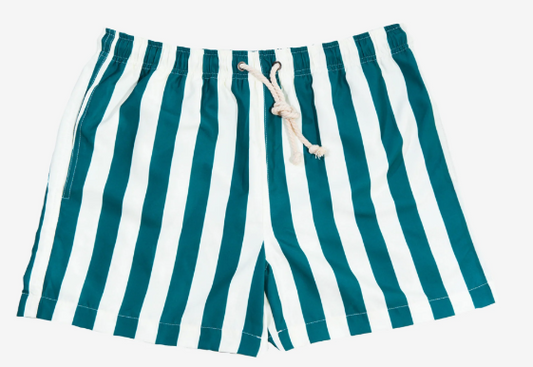 Green and white Shorts