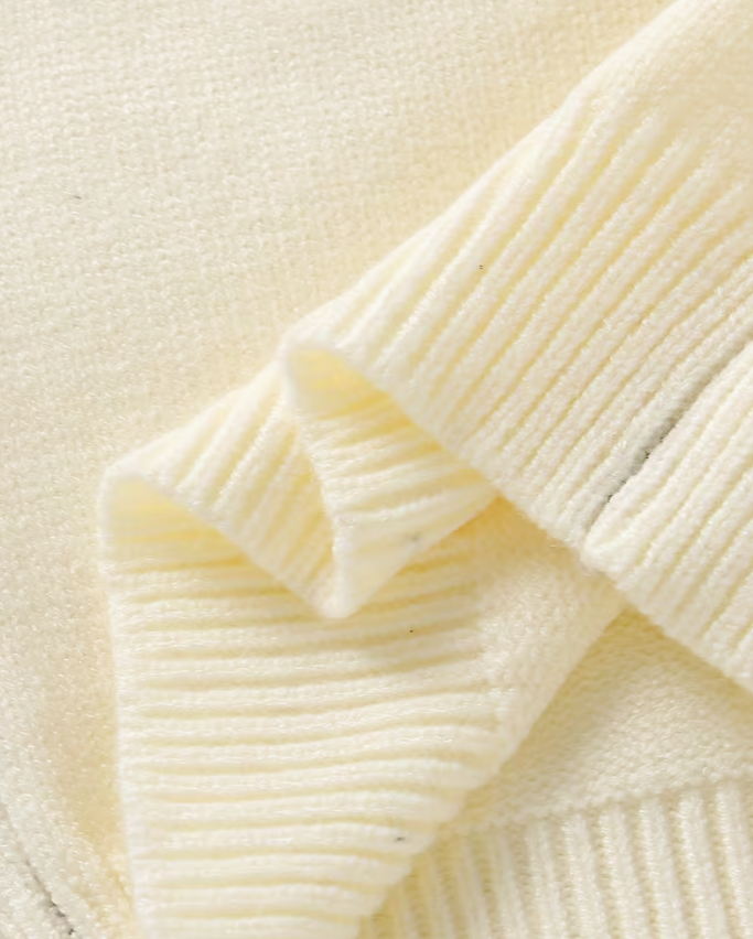 Panda Pattern Black Striped Long Sleeve Crew Neck Pullover