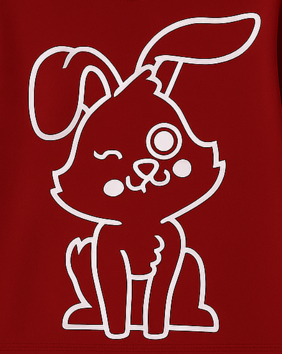 Cute unisex long sleeve top