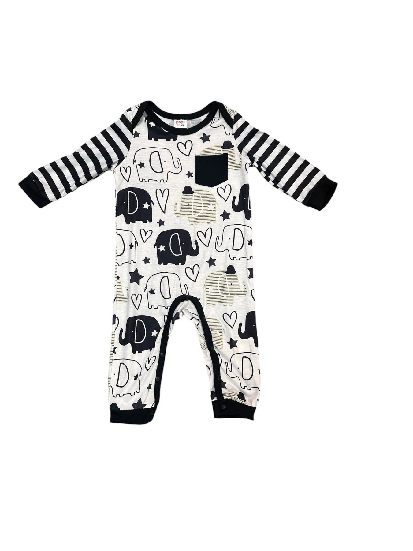 Cartoon Elephant Romper