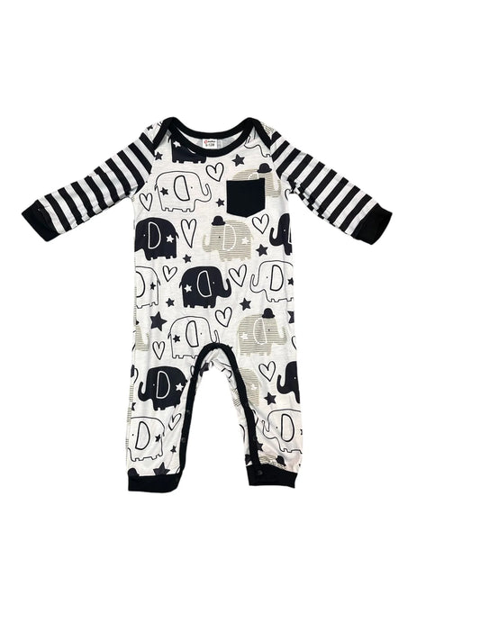 Cartoon Elephant Romper