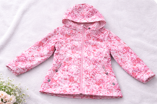 Women's Waterproof Rain Jackets Fleece Lined Outdoor Windproof Raincoat Jacket