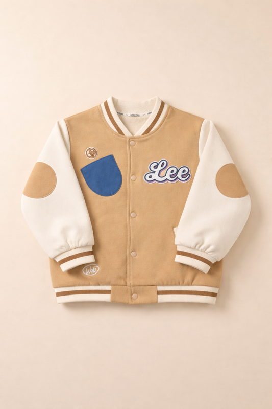 Children's Fleece-Lined Cartoon Jacket Style Coat For Boys -S