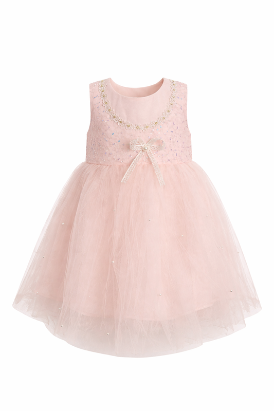 Aadorable Pink sitara Frock