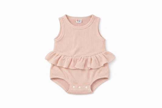Baby kirted triangle romper