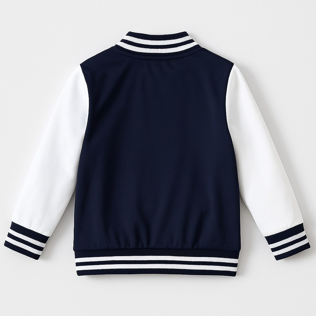 Kids Varsity Letterman Jacket – “NY 92” Design