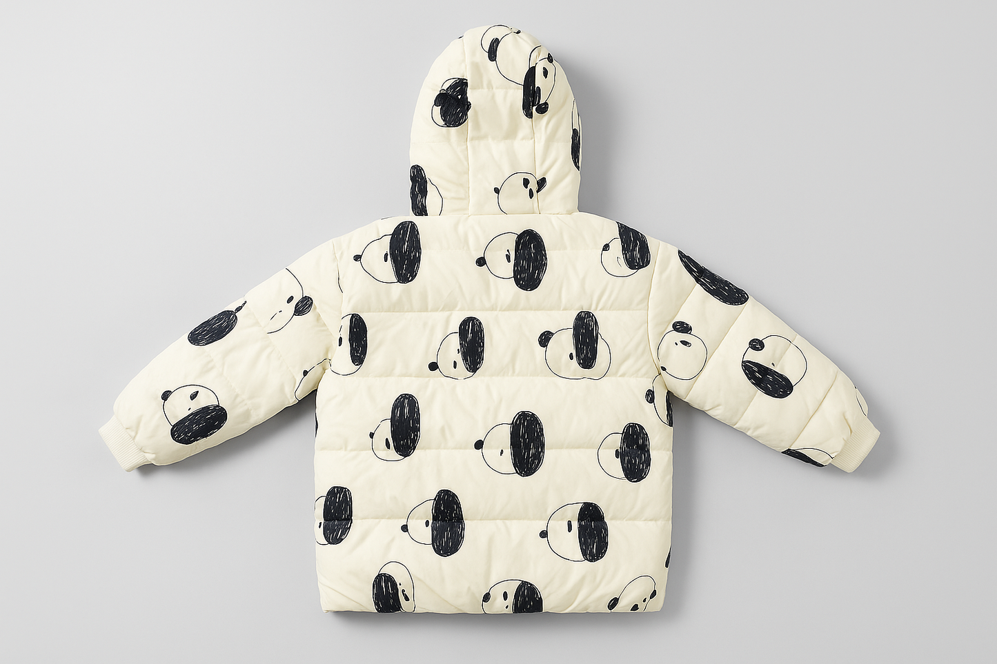 Dog-Print All-Over Padded Jacket by Bobo Choses