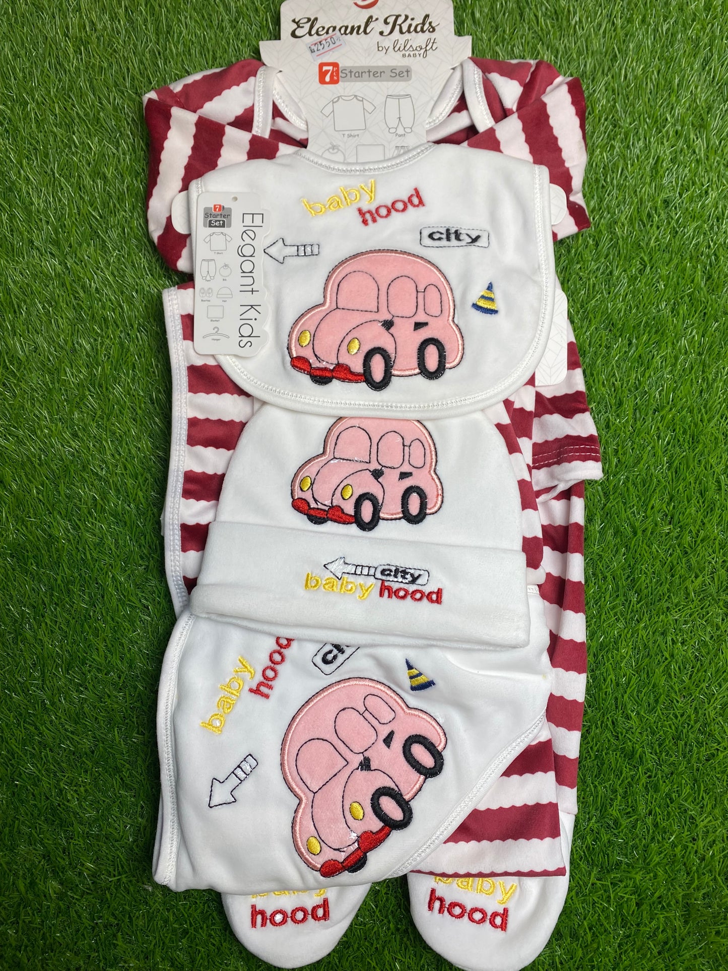 Baby Boy 7 Pieces Fleece Starter Set