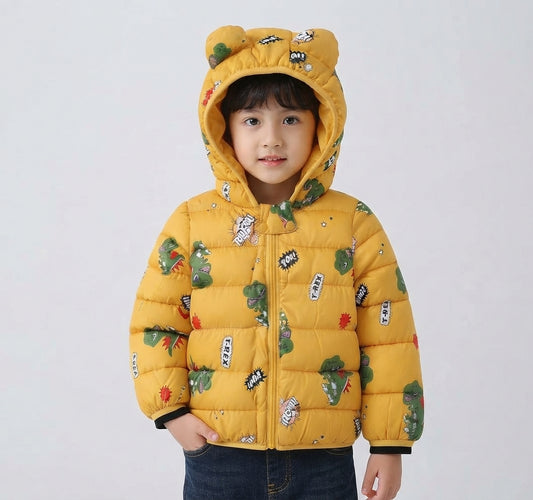 Adorable Zip Down Jacket
