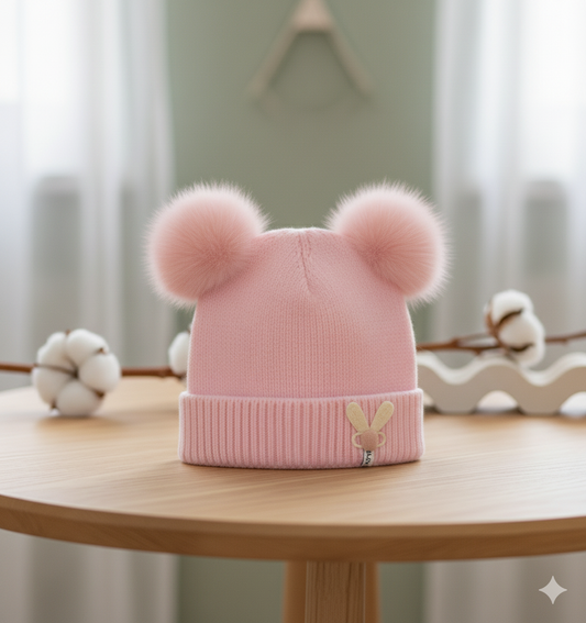 Baby Boys Girls Winter Hat Cute Pattern Knit Beanie