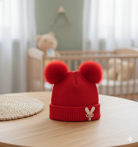 Baby Boys Girls Winter Hat Cute Pattern Knit Beanie